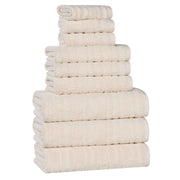 Superior "Mika" Cotton 9-Piece Towel Set