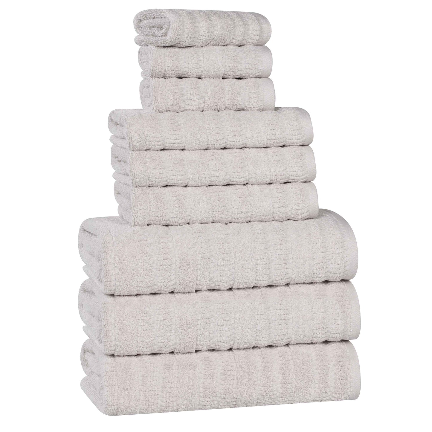 Superior "Mika" Cotton 9-Piece Towel Set