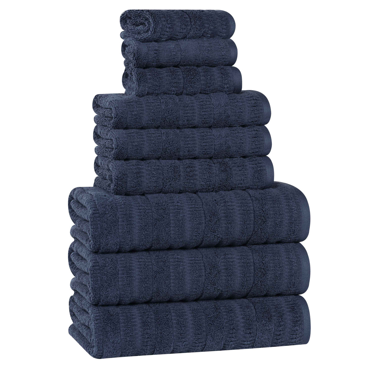 Superior "Mika" Cotton 9-Piece Towel Set