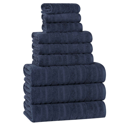 Superior "Mika" Cotton 9-Piece Towel Set