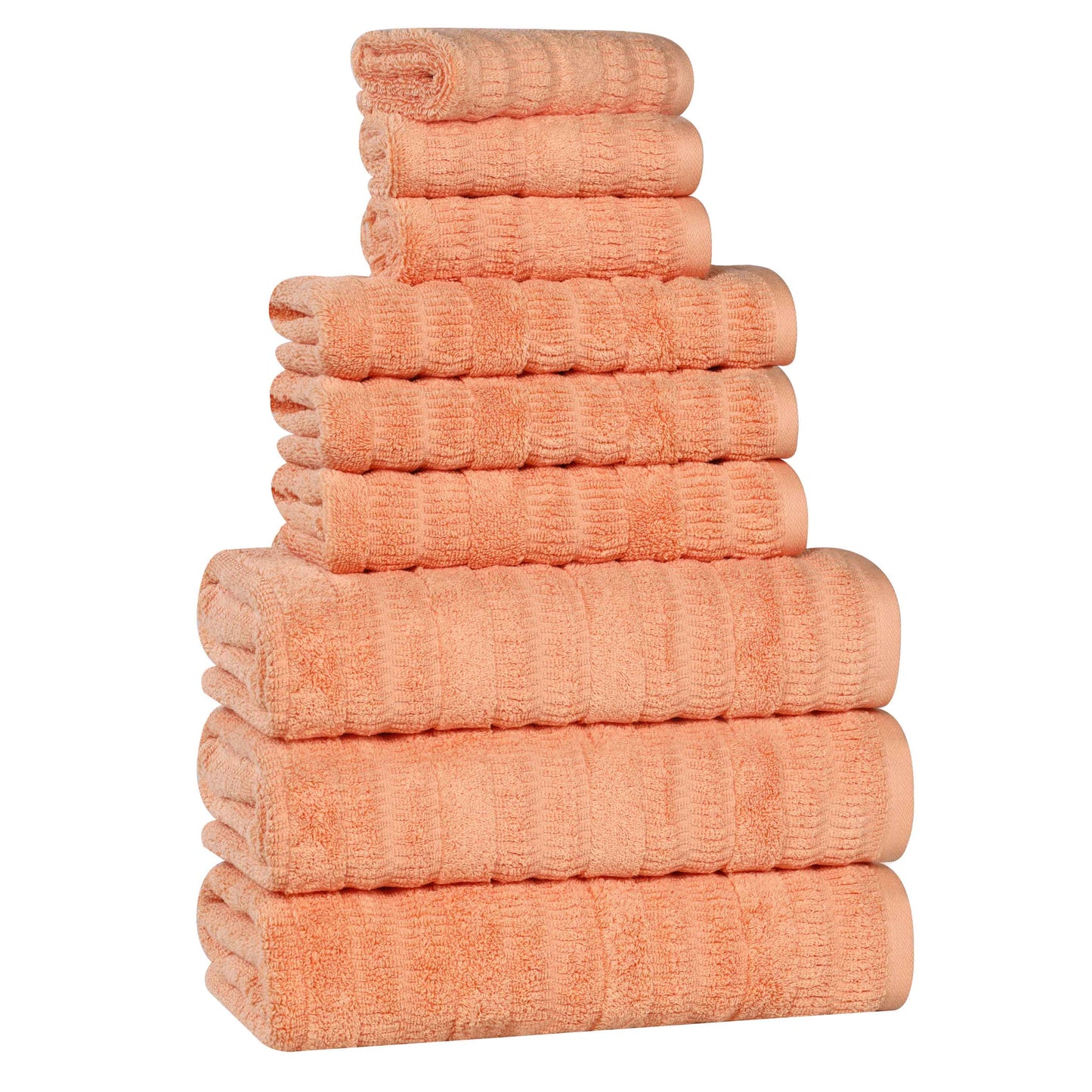 Superior "Mika" Cotton 9-Piece Towel Set