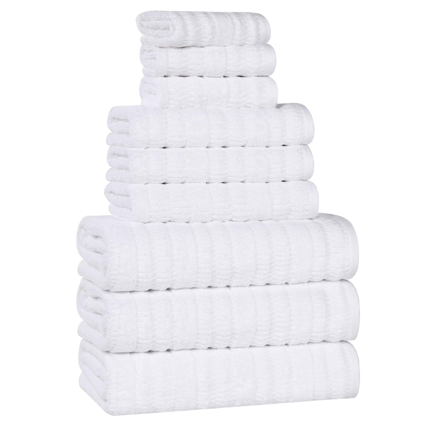 Superior "Mika" Cotton 9-Piece Towel Set