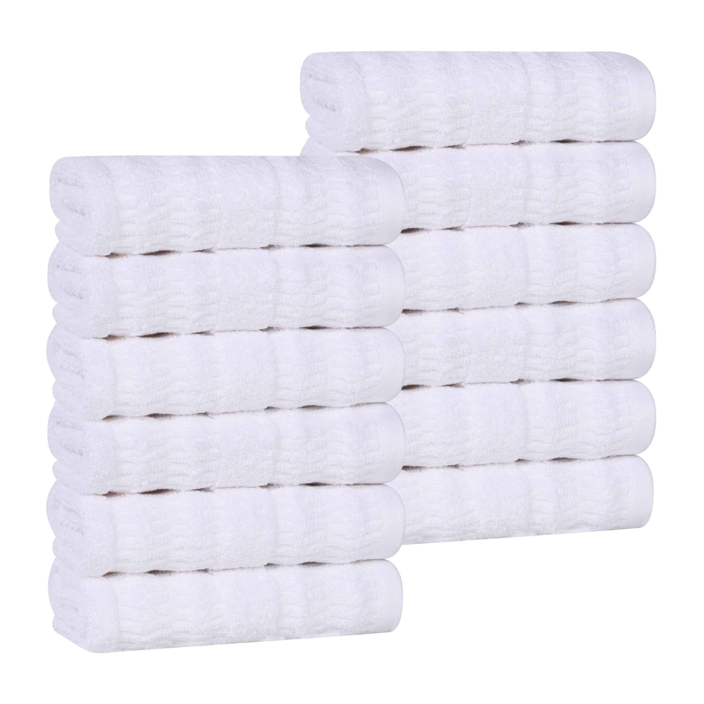Superior "Mika" Cotton Set of 12 Face Towels