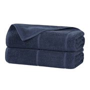 Superior "Mile" Smart Twist Viscose Cotton Blend Set of 2 Bath Towels