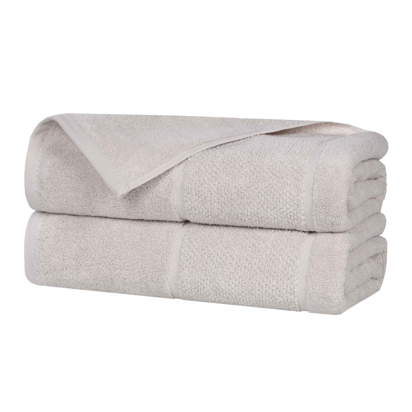 Superior "Mile" Smart Twist Viscose Cotton Blend Set of 2 Bath Towels