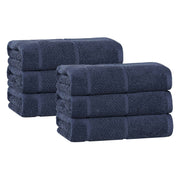 Superior "Mile" Smart Twist Viscose Cotton Blend Set of 6 Hand Towels