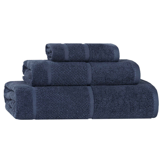 Superior "Mile" Smart Twist Viscose Cotton Blend 3-Piece Towel Set