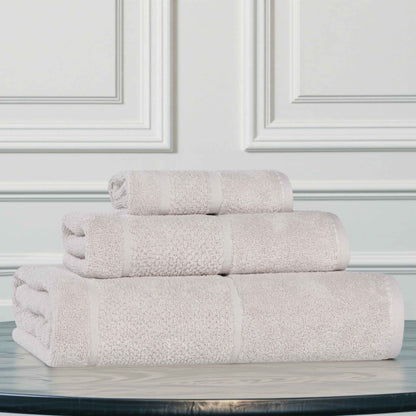 Superior "Mile" Smart Twist Viscose Cotton Blend 3-Piece Towel Set