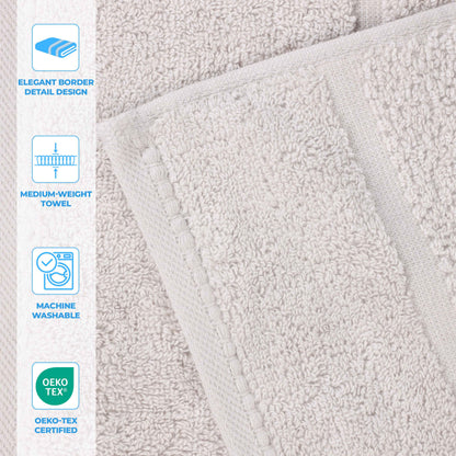Superior "Mile" Smart Twist Viscose Cotton Blend 3-Piece Towel Set