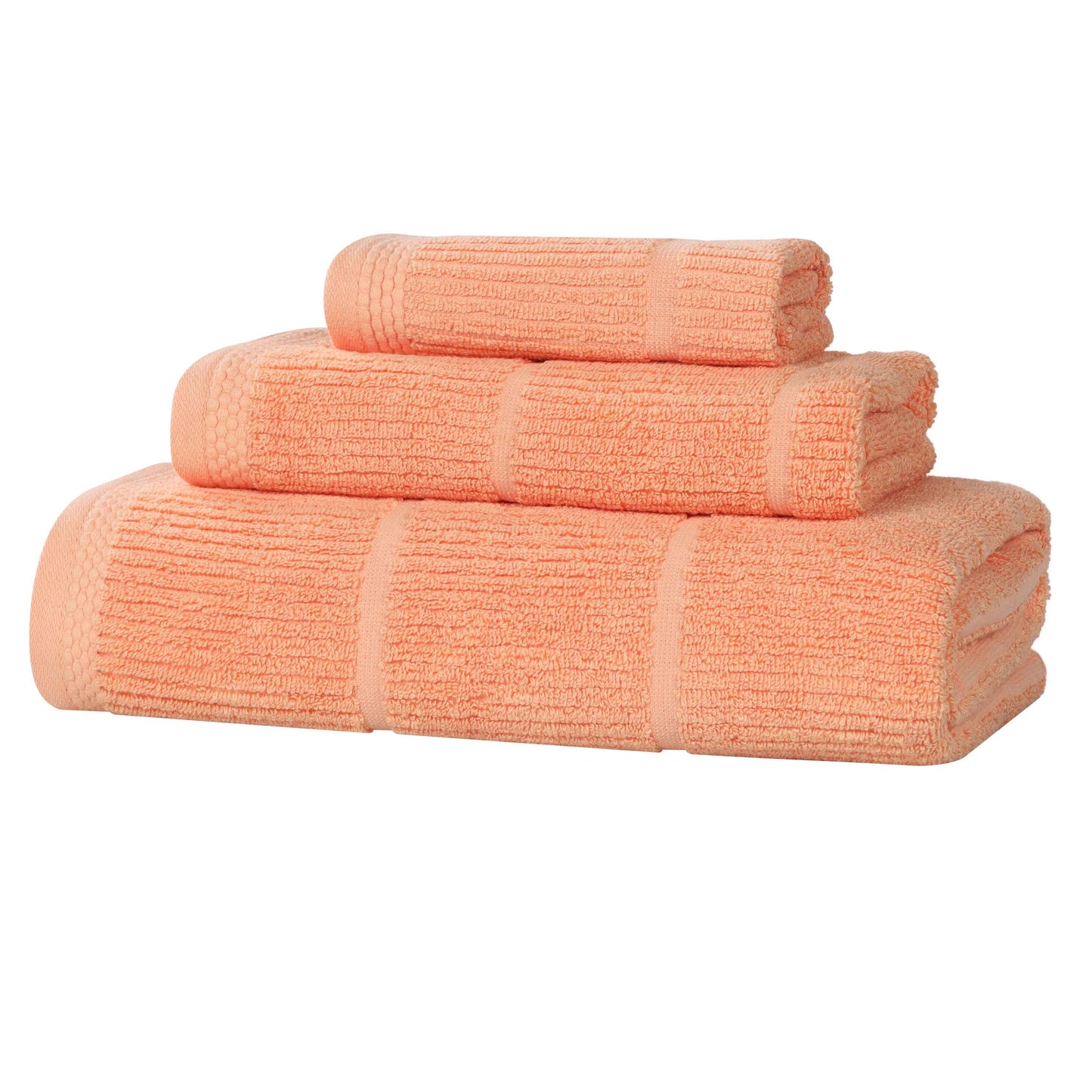 Superior "Milo" Smart Twist Viscose Cotton Blend 3-Piece Towel Set