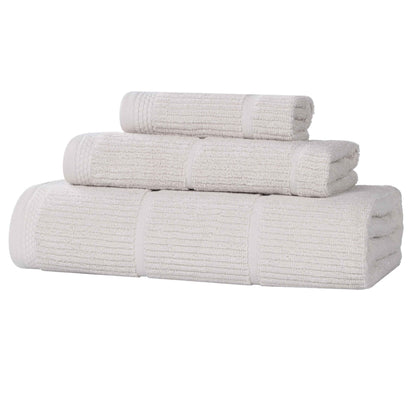 Superior "Milo" Smart Twist Viscose Cotton Blend 3-Piece Towel Set