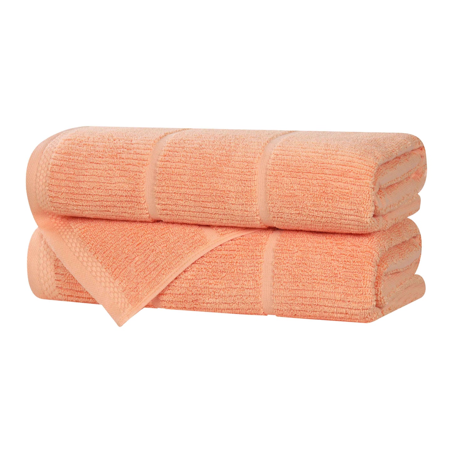 Superior "Milo" Smart Twist Viscose Cotton Blend Set of 2 Bath Towels