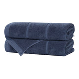 Superior "Milo" Smart Twist Viscose Cotton Blend Set of 2 Bath Towels