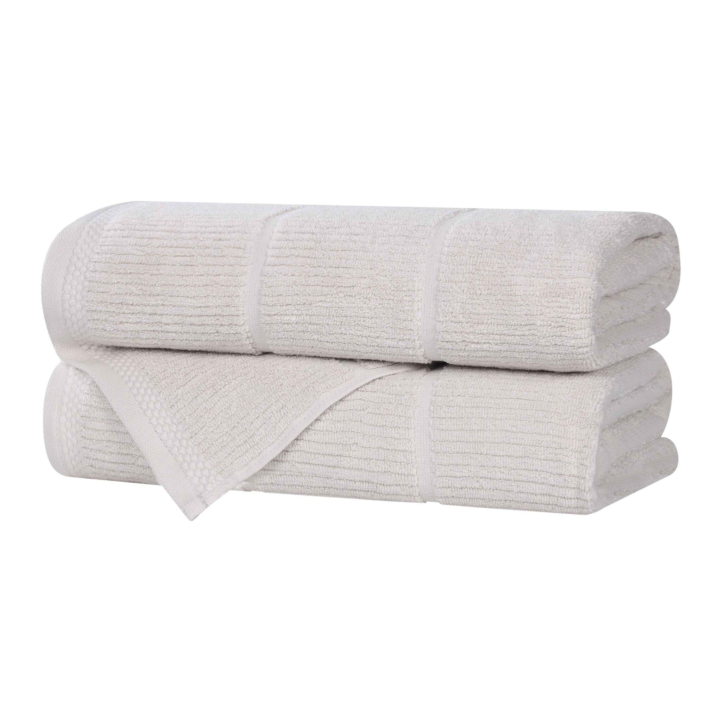 Superior "Milo" Smart Twist Viscose Cotton Blend Set of 2 Bath Towels