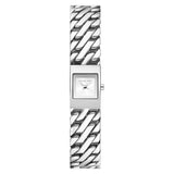 Michael Kors Women's 14mm Darrington Quartz Silvertone Curb Link Bracelet Watch