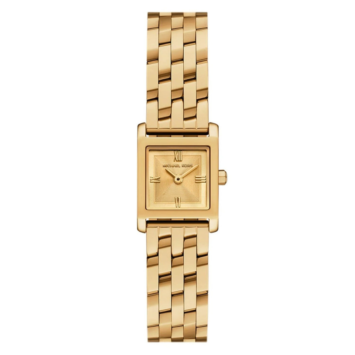Michael Kors Women's 20mm Georgie Quartz Rectangular Link Bracelet Watch