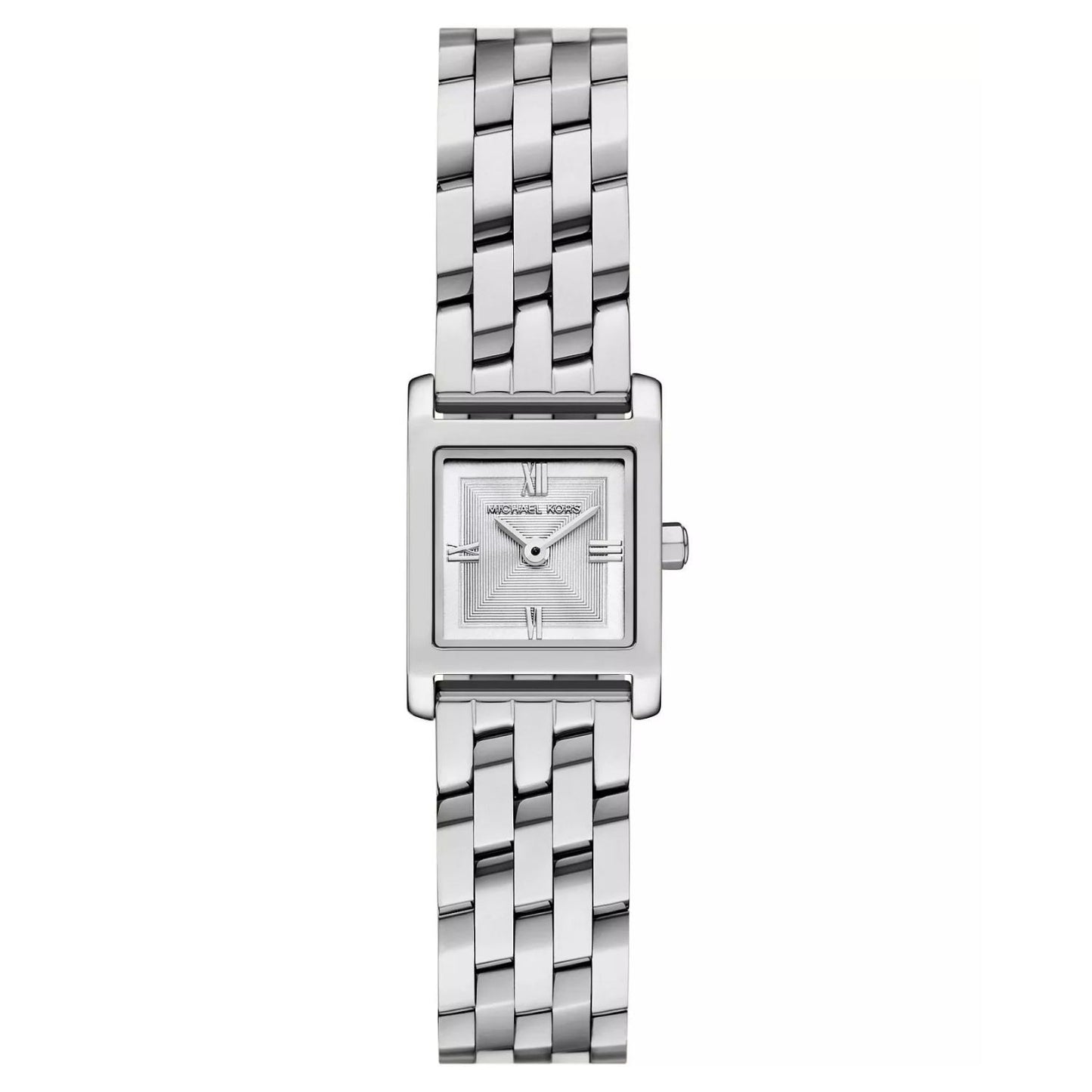 Michael Kors Women's 20mm Georgie Quartz Rectangular Link Bracelet Watch