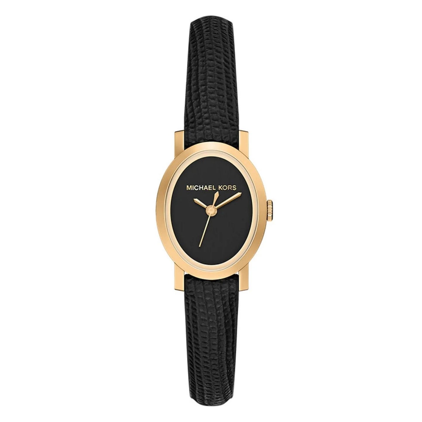 Michael Kors Women's 21mm Maude Quartz Croco Embossed Leather Strap Watch