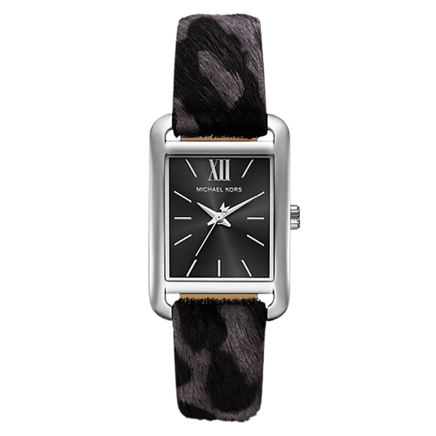 Michael Kors Women's 40mm Monroe Quartz Animal Print Leather Strap Watch