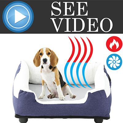 Pet Life "Dream Smart" Electronic Heating & Cooling Smart Dog Bed