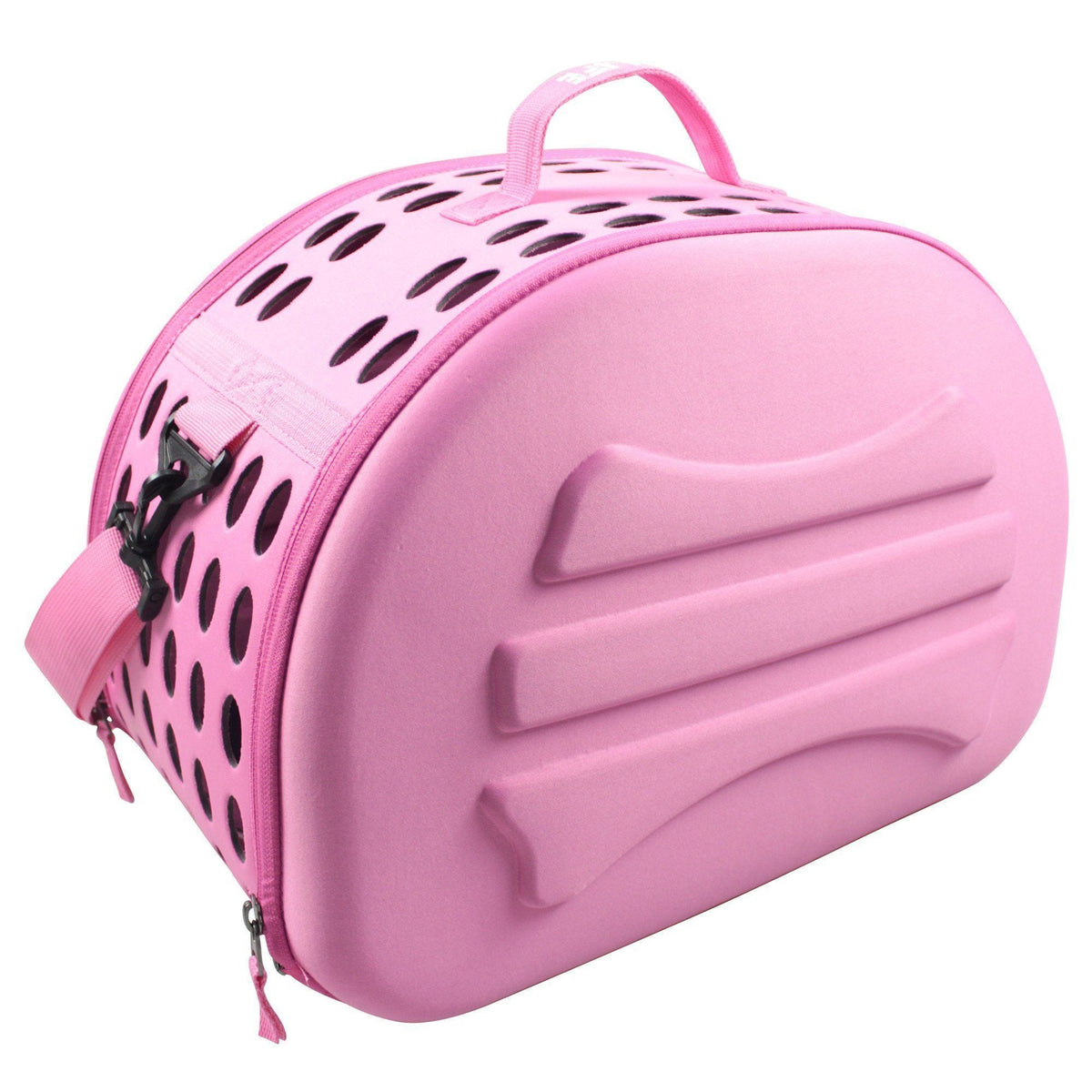 Pet Life ® 'Narrow Shelled' Lightweight Collapsible Travel Pet Carrier