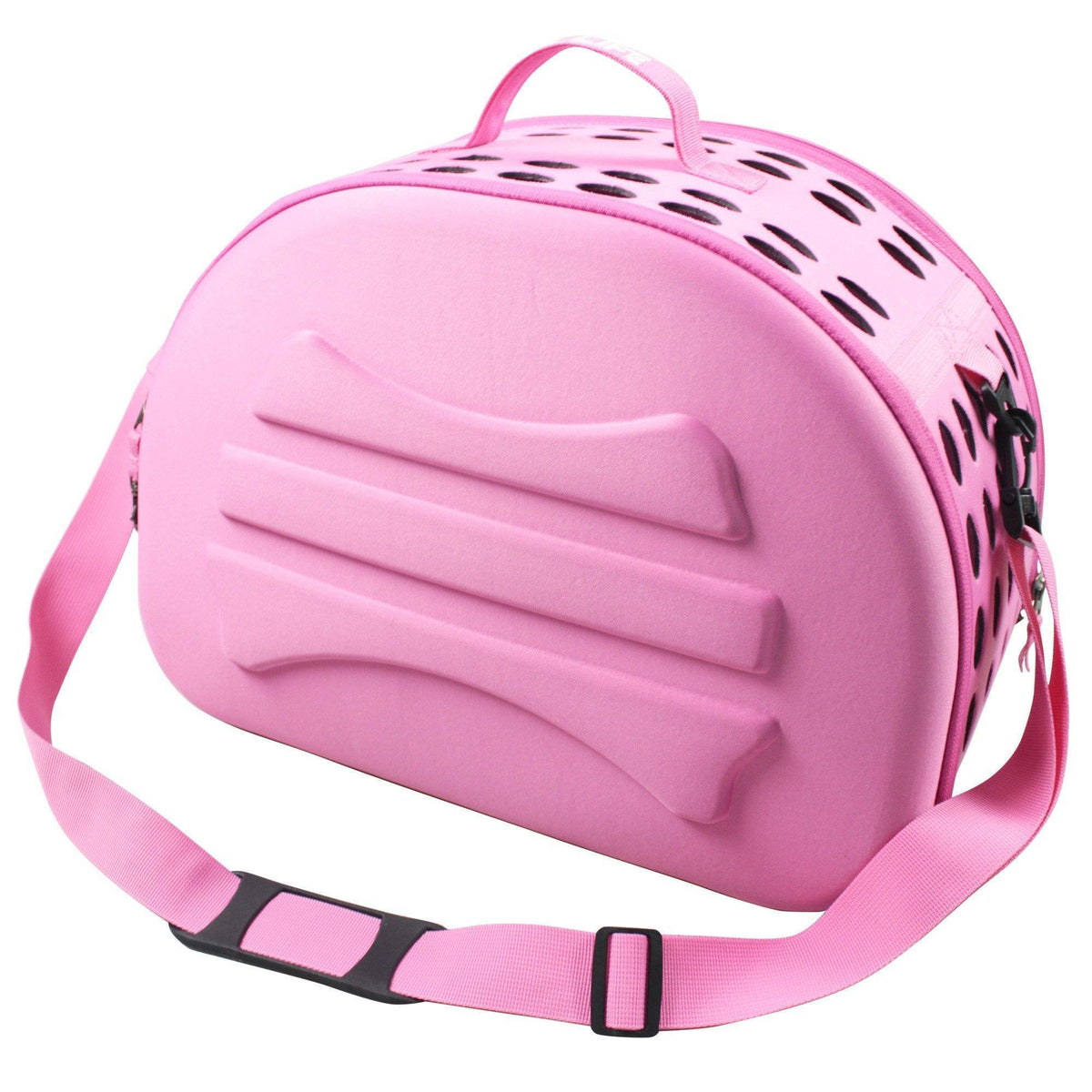 Pet Life ® 'Narrow Shelled' Lightweight Collapsible Travel Pet Carrier