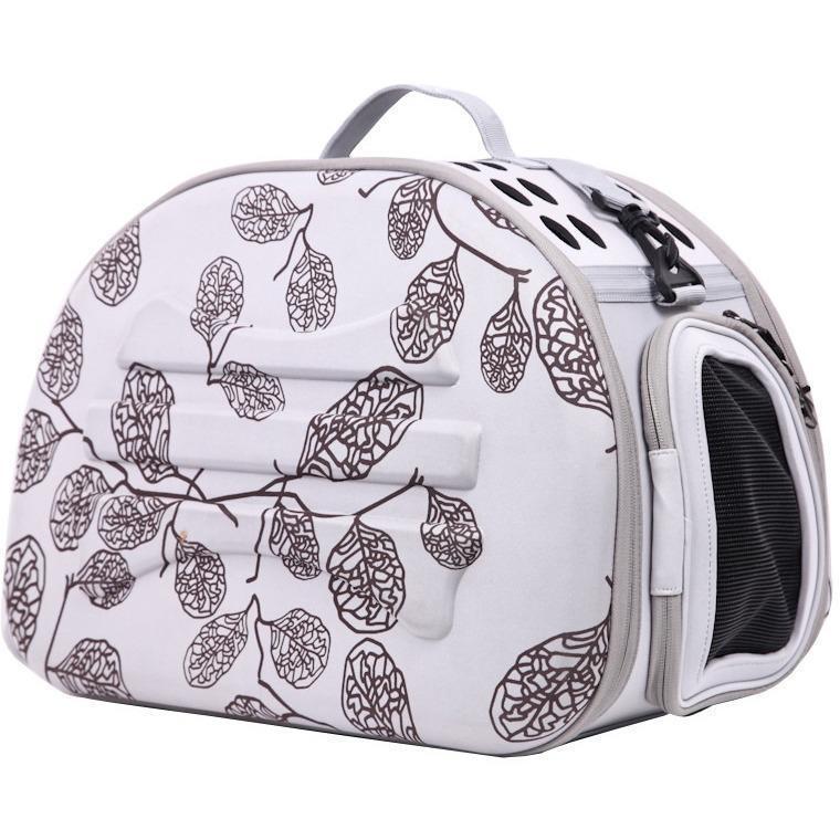 Pet Life ® 'Narrow Shelled' Lightweight Collapsible Travel Pet Carrier