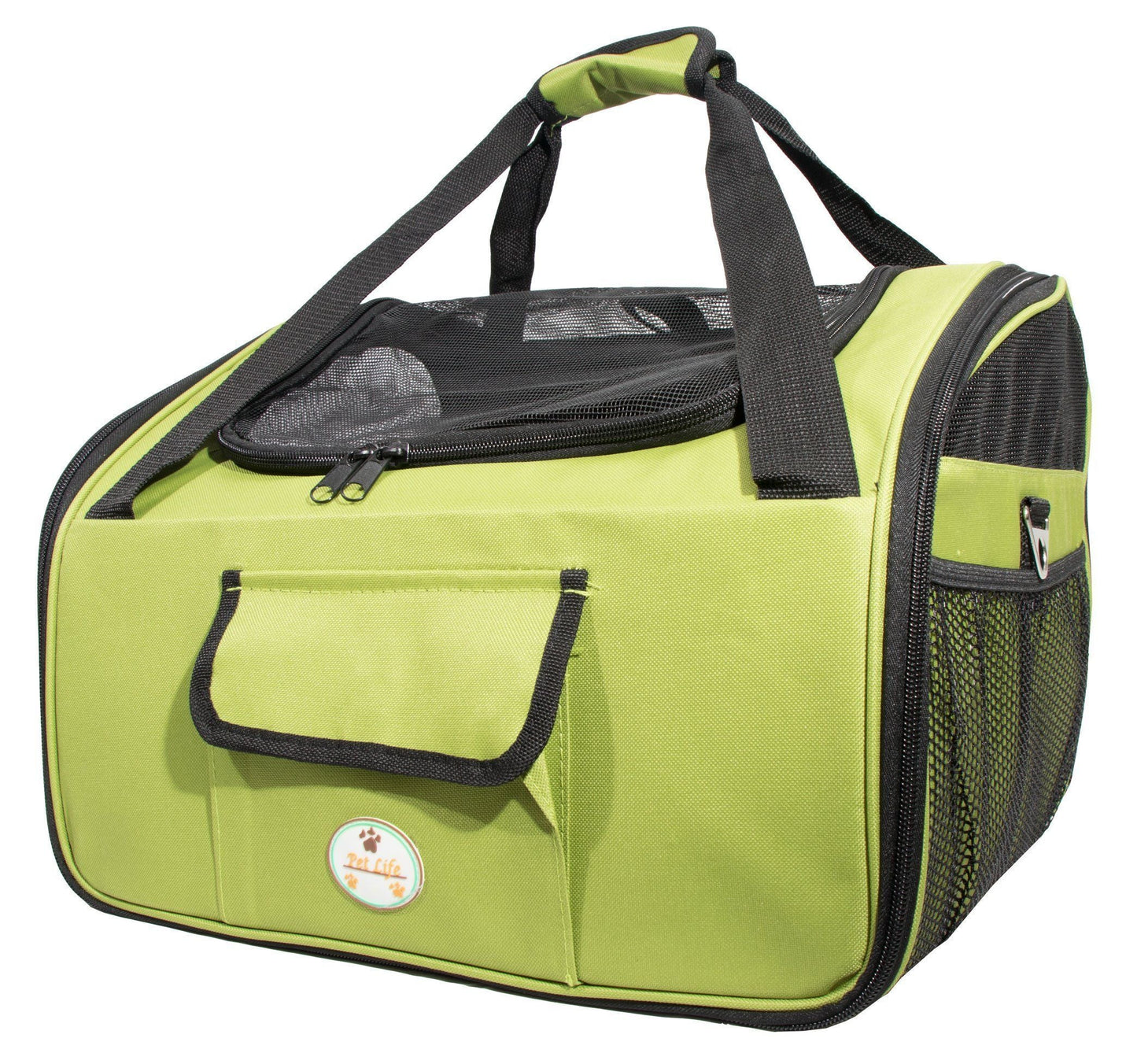 Pet Life ® 'Ultra-Lock' Collapsible Safety Travel Pet Dog Carseat and Carrier