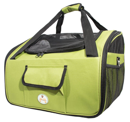 Pet Life ® 'Ultra-Lock' Collapsible Safety Travel Pet Dog Carseat and Carrier