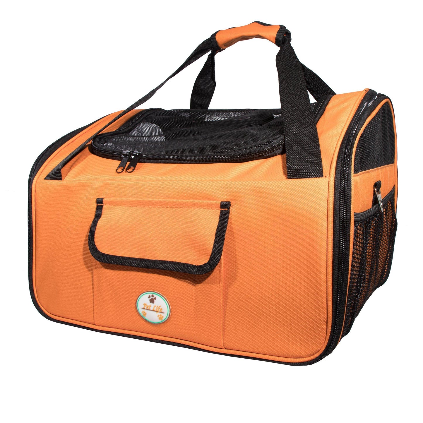 Pet Life ® 'Ultra-Lock' Collapsible Safety Travel Pet Dog Carseat and Carrier