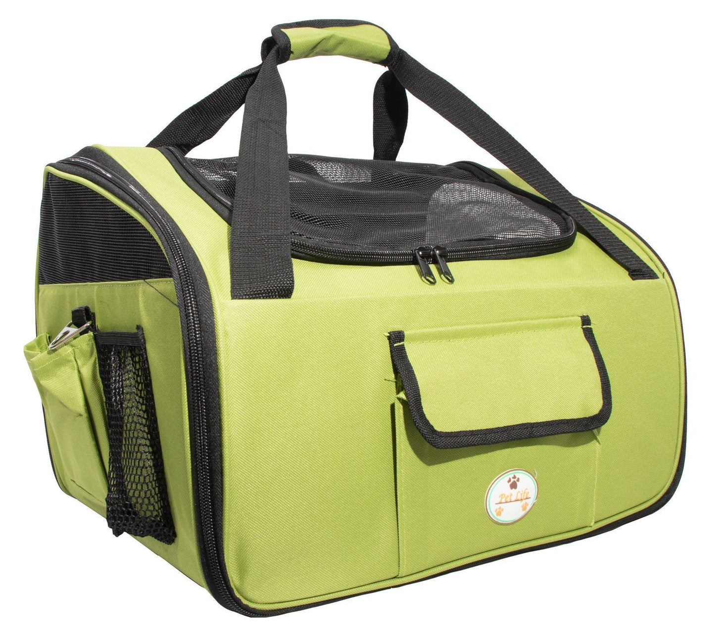Pet Life ® 'Ultra-Lock' Collapsible Safety Travel Pet Dog Carseat and Carrier
