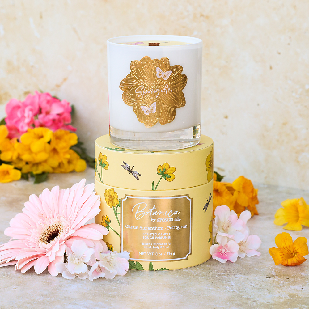 Spongellé Botanica Petitgrain Candle 8oz