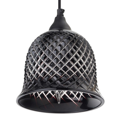 Tiffany-Style Lighting 7" Blair Handblown Glass Bell Shade Pendant
