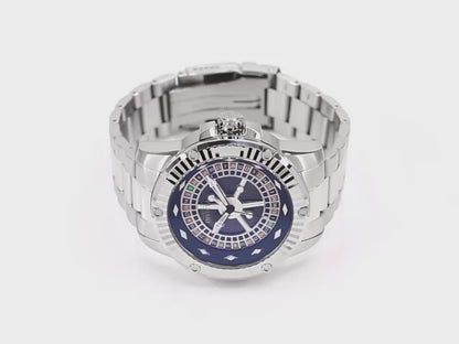 Invicta Men's 52mm Specialty Automatic Roulette Fluted Bezel Bracelet Watch