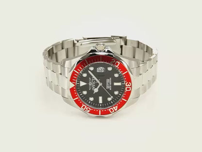 Invicta Men's 47mm Pro Diver Quartz Date Carbon Fiber Dial Bracelet Watch