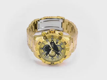 Invicta Men's 48mm S1 Rally Quartz Chronograph Bracelet Watch