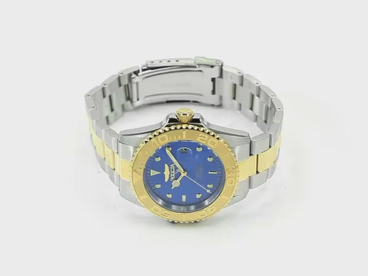 Invicta Men's 43mm Pro Diver Quartz Date 3-Hand Two-Tone Bracelet Watch