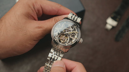 Schild Men's 42mm Maximillian Automatic Tourbillion Lmt Ed Interchangeable Watch