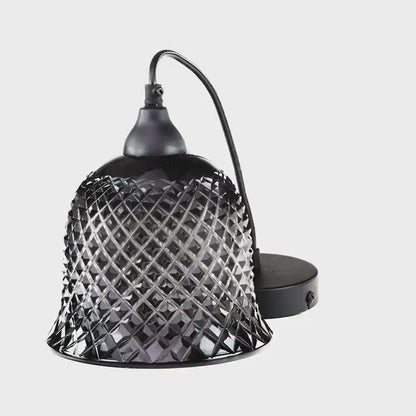Tiffany-Style Lighting 7" Blair Handblown Glass Bell Shade Pendant