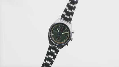 Cadola Men's 41mm Slipstream Meca Quartz Chronograph Bracelet Watch
