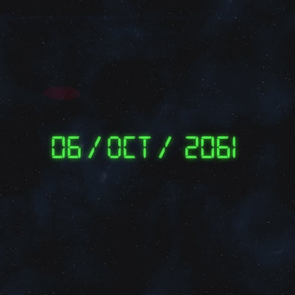 Nubeo Men's 48mm Opportunity Star Trek First Contact Day Limited Edition Strap Watch