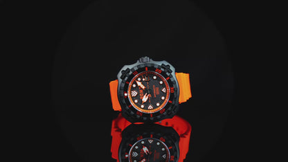 RGMT Men's 48mm Minesweep Automatic Silicone Strap Watch