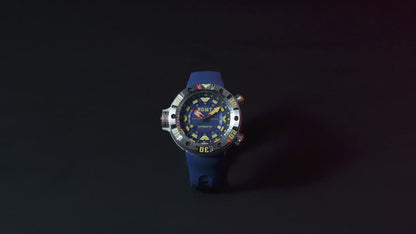 RGMT Men's 50mm Depth Charge Automatic Silicone Strap Watch