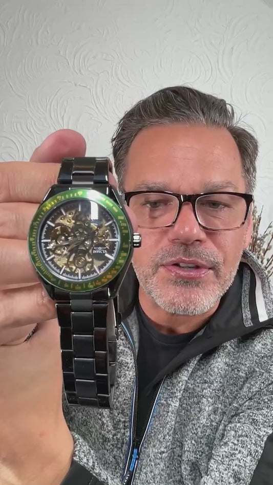 Invicta Men's 43mm Objet D'Art Automatic Skeletonized Dial Bracelet Watch