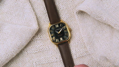 Thomas Earnshaw Men's 39mm Coussin Automatic Square Bracelet Watch