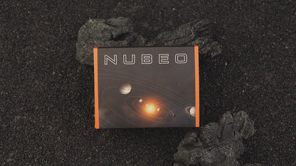 Nubeo Men's 45mm Ecliptic Quartz Retrograde Dual Time Rubber Strap Watch