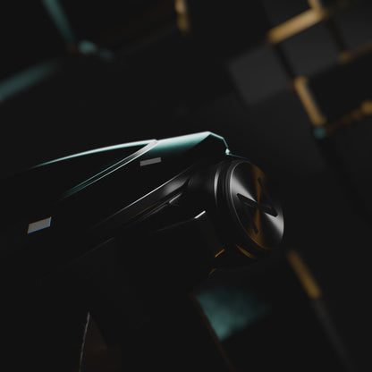 Nubeo Men's 50mm Cassini Space Invaders Automatic Limited Edition Black Strap Watch