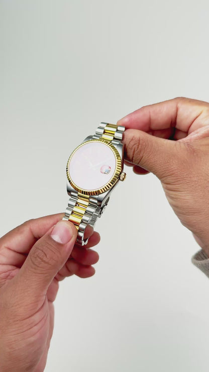 Duxot Men's 40mm Marcel Automatic Bracelet Watch