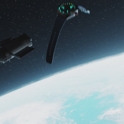 Nubeo Men's 48mm Skylab Automatic Interchangeable Bracelet Watch