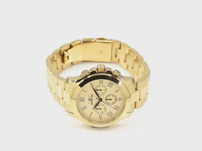 Invicta Men's 44mm Specialty Quartz Chronograph Roman Numeral Timeless Bracelet Watch